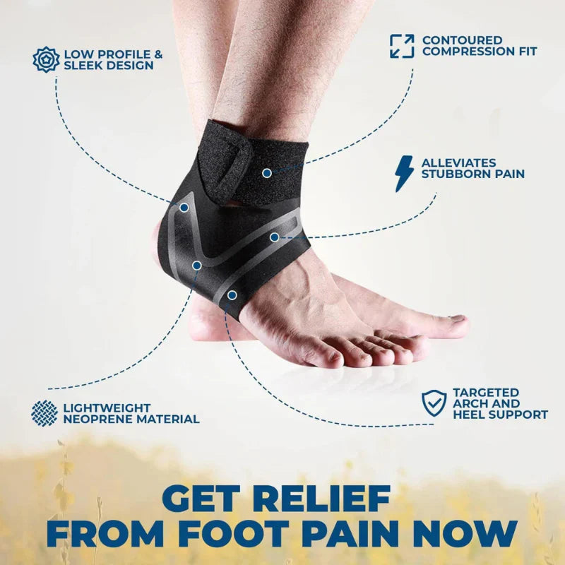 Plantar X Wrap: Secure, Comfortable Stride